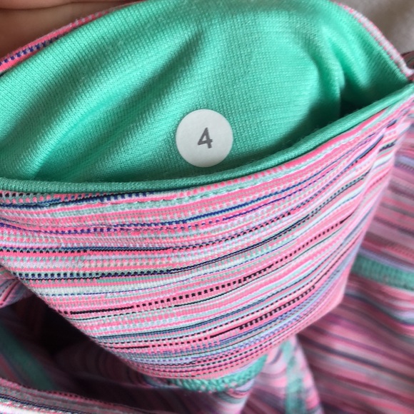 Lululemon Wonder Under Pant III *Luxstreme - Cyber Stripe Flash Light Menthol - Picture 6 of 7